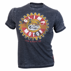 Olimp T-Shirt Motho Panther grau (Vintage) – Bild 1