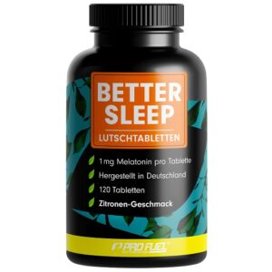 ProFuel Better Sleep Melatonin - 120 Lutschtabletten – Bild 1