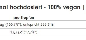 ProFuel Vitamin D3+K2 Vegan Tropfen 30ml – Bild 2