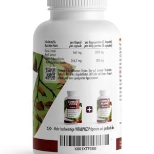 ProFuel REISHI Vitalpilz 180 Kapseln – Bild 3