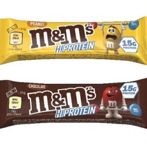M&M M und M Protein Bar EINZELNE RIEGEL 1x51g – Bild 1