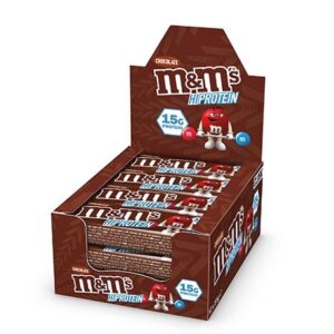 M&M DAMAGED BOX Protein Bar 12x51g Chocolate – Bild 1