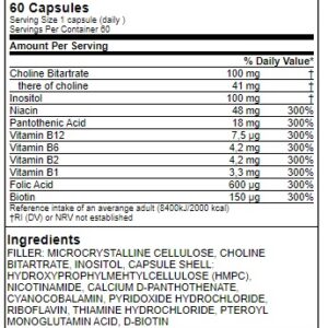 Gods Rage Crixus B Vitamins 60 Kaps. – Bild 2