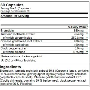 Gods Rage Anti Inflammation Surturs End 60 Kap. – Bild 2