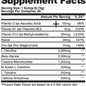 ProSupps HYDE Preworkout 30 Servings – Bild 2