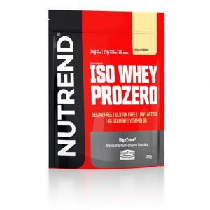 Nutrend ISO WHEY PROZERO 500g - Salted Caramel – Bild 3