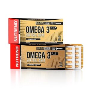 Nutrend Omega 3 Plus 120 Softgel Kapseln – Bild 1