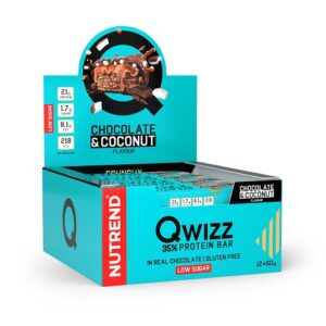 Nutrend QWIZZ Crunchy Protein Bar 12x60g – Bild 3