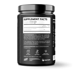 BPS-Pharma - Glyco Carbs Rapid 100% Cluster Dextrin 1000g – Bild 3