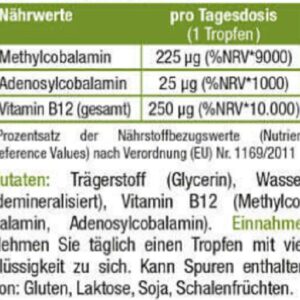 Sinob Vitamin B12 Tropfen 10ml – Bild 2