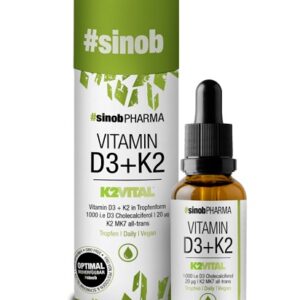 Sinob Vitamin D3 + K2 Tropfen 10ml – Bild 1