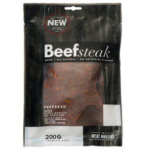 TMM Meatmakers Jerky Trockenfleisch - Beef Steak 5x 200g – Bild 2
