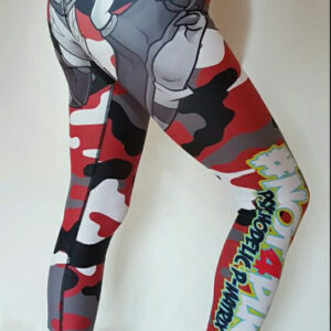 BPS-Pharma - Damen-Leggings Camo Red – Bild 2