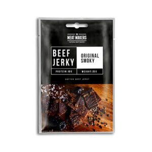 The MeatMakers Beef Jerky Original SnackPack 15x25g – Bild 1