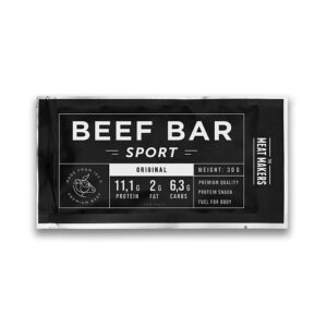 The Meat Makers Beef Jerky Sports Bar 6x30g – Bild 1