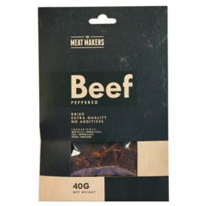 TMM Meatmakers Jerky Trockenfleisch - Gourmet Beutel 40g einzelnd – Bild 1