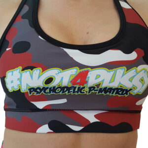 BPS-Pharma - Bra/Top mit Pad Camo Red – Bild 1