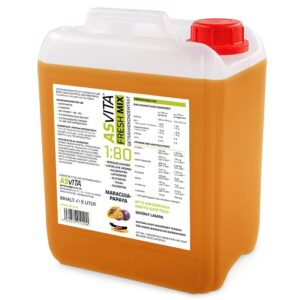 ASVita Fresh Mix Mineralgetränk 1:80 - 5L - Blaubeere – Bild 1