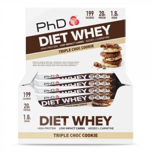 PhD Nutrition Diet Whey Bar 12x 65g – Bild 1