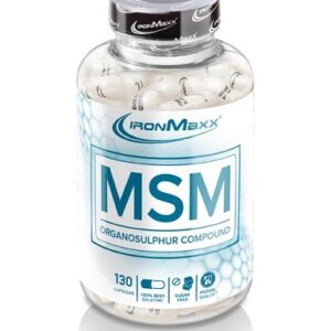 IronMaxx MSM - 130 Kapseln – Bild 1