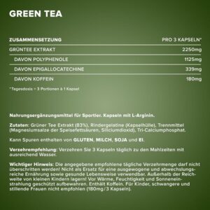 IronMaxx Green Tea 130 Kapseln – Bild 2