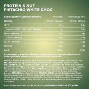 Ironmaxx Protein&Nuts Bar 24x45g – Bild 2