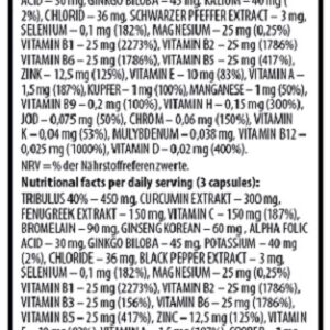 MST - Vitamins for MAN 90 caps – Bild 2