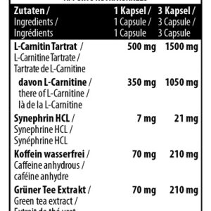 MST - L-Carnitine Pro 90 caps – Bild 2
