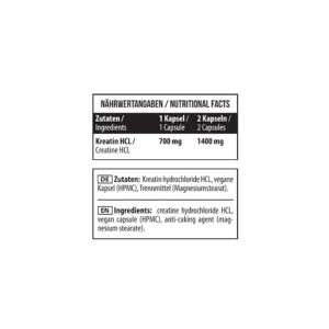 MST - Creatin HCL 90 caps – Bild 4