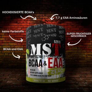 MST - EAA & BCAA 520g - Mango-Maracuja – Bild 3