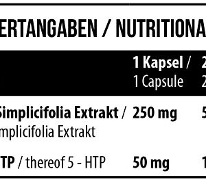 MST - 5-HTP 250 (90 Kapsel) – Bild 2