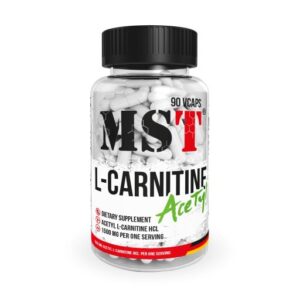 MST - L-Carnitine Acetyle 90 Kapsel – Bild 1