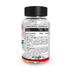 MST - L-Carnitine Acetyle 90 Kapsel – Bild 2