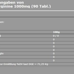 MST - L-Arginine 1000mg (90 Tabl.) – Bild 2