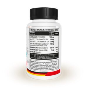 MST - Omega 3 + D3 + K2 - 60 Kapseln – Bild 2