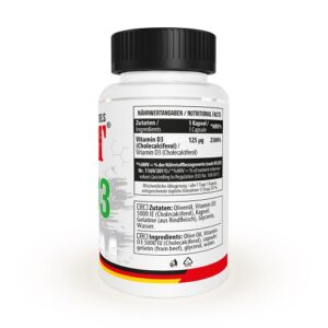 MST - Vitamin D3 - 150 Softgels – Bild 2