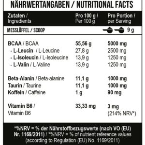 MST - BCAA Energy 315g – Bild 2