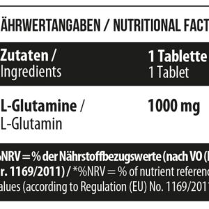 MST - L-Glutamin 90 Tabletten – Bild 2