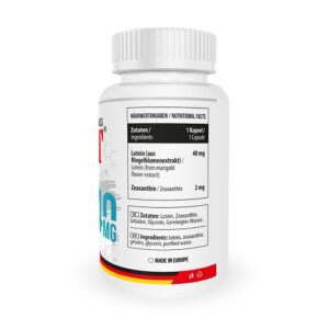 MST - Lutein+Zeaxanthin 40mg - 60 Caps – Bild 2