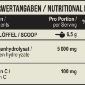 MST - Collagen Pulver + Vitamin C - 305,5g – Bild 3