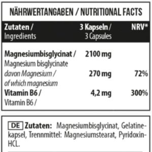 MST - Magnesium Chelate 90 Caps – Bild 2