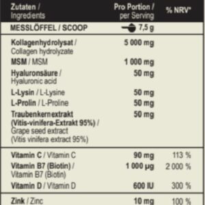 MST - Beauty Collagen Verisol + OptiMSM 450g – Bild 4