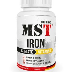 MST - Iron Chelate + Vitamin C 500mg 100 Caps – Bild 1