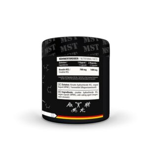 MST - Creatine HCL 300 Kapseln – Bild 2