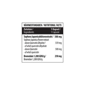 MST - Quercetin Bromelain 60 Kapseln – Bild 3