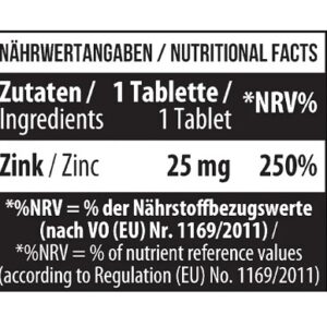 MST - Healthy® Zinc Picolinate 60 Tabletten – Bild 3