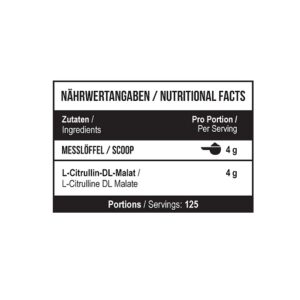 MST - Citrulline 2:1 - 500g neutral RAW – Bild 4
