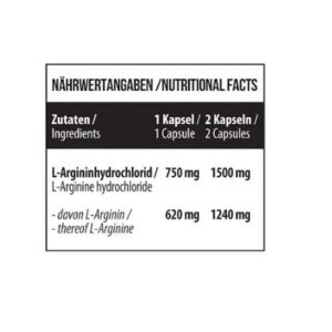 MST - L-Arginine - 120 Kaps. – Bild 2
