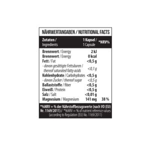 MST - Magnesium Malate 120 Kapseln – Bild 2