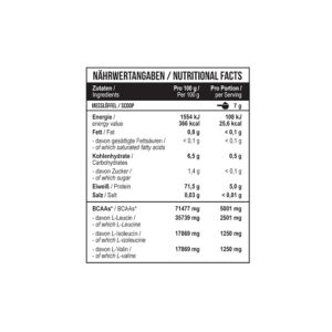 MST - Healthy BCAA Instant 420g - Orange – Bild 3